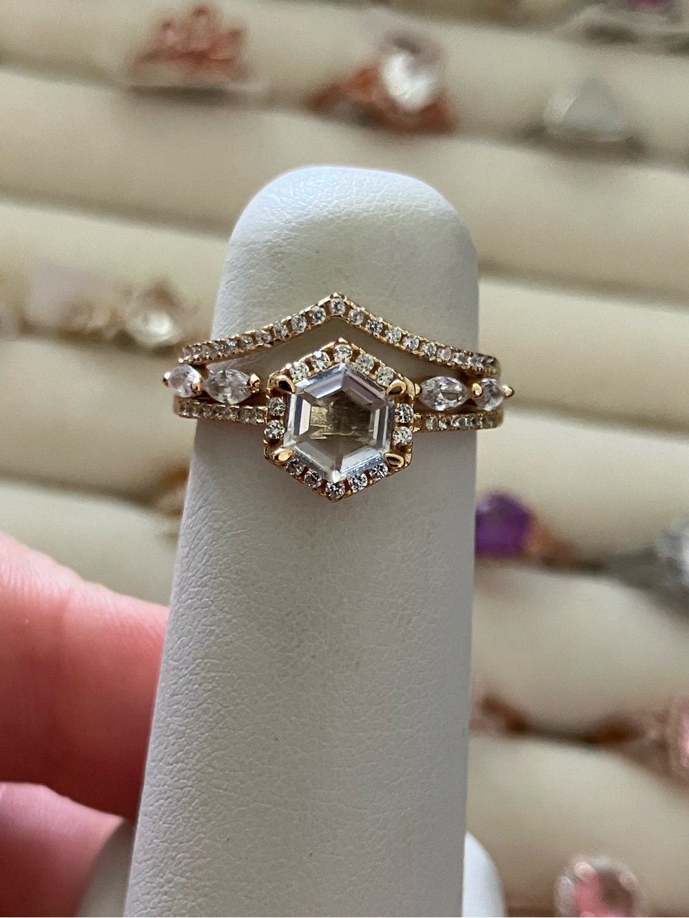 NWOT OG Charmed Aroma Bee my Honey ring
